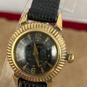 Vintage Bulova 10K Gold Filled Watch L4 1954 Self Winding Automatic